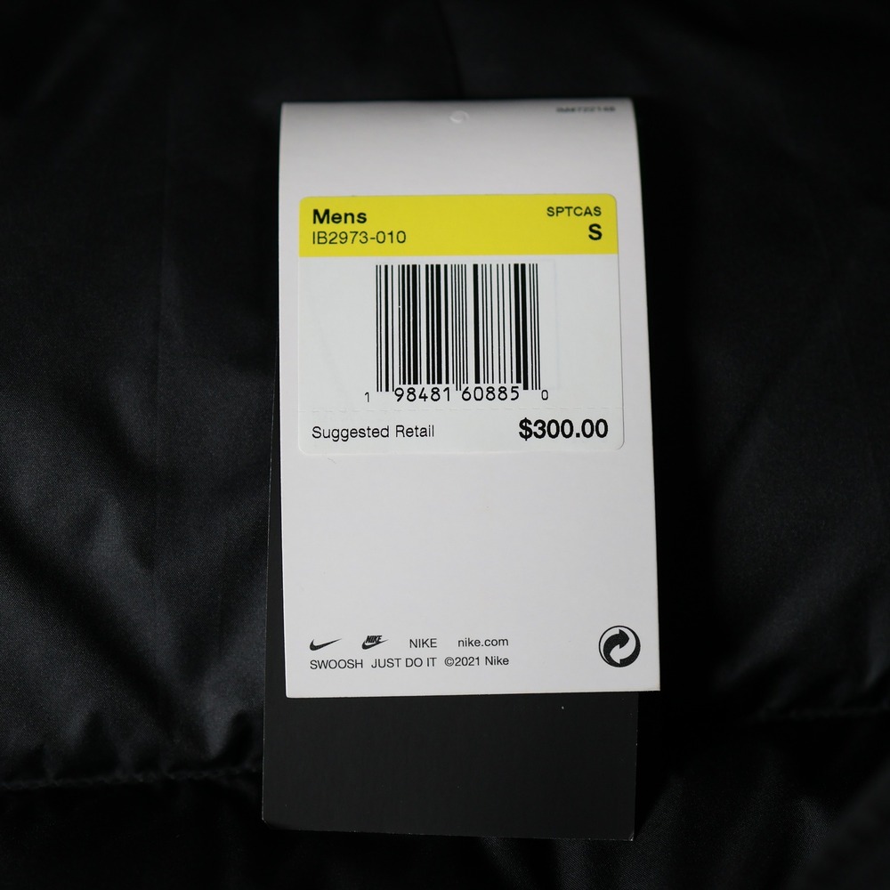 Nike Puffer Jacket Mens Small Black Sportswear Therma-FIT 650 Down IB2973-010 - Picture 9 of 12